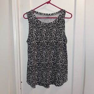 Old Navy Cheetah print Tank Top